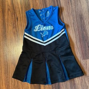 COPY - 3T Detroit Lions Cheerleading Uniform, officially licensed!